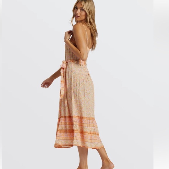 NWT Billabong Wish for You Midi Dress – Effortless & Chic Sundress! Sz S - Picture 5 of 9